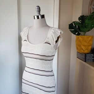 Crochet Knit Dress Size Small NEW!